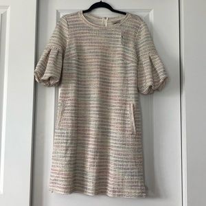 The Loft tweed dress
